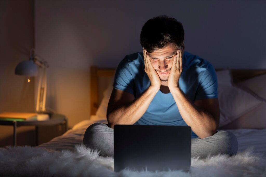 man-watching-streaming-service-his-tablet